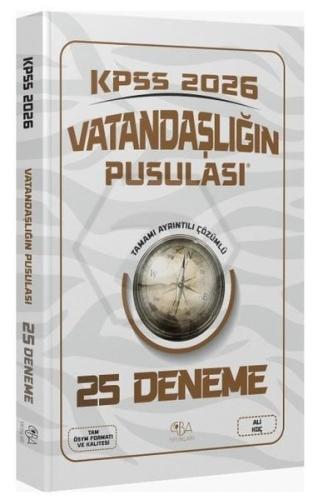 2026 KPSS Vatandaşlık Vatandaşlığın Pusulası 25 Deneme Çözümlü