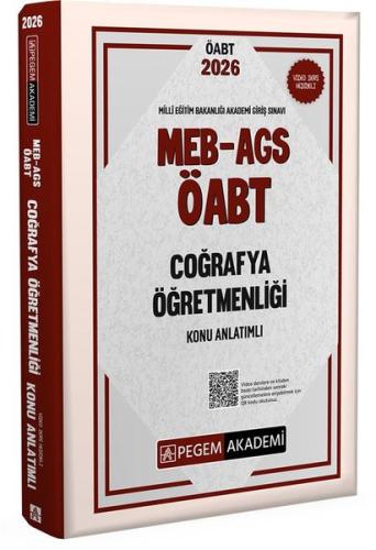 2026 MEB AGS ÖABT Coğrafya Öğretmenliği Konu Anlatımlı