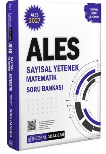2027 ALES Sayısal Yetenek Matematik Tamamı Video Çözümlü Soru Bankası