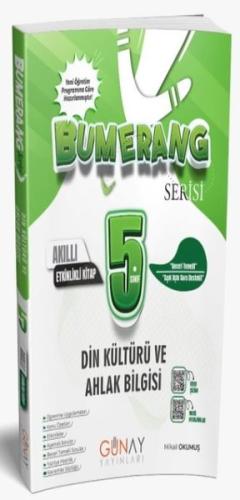5. Sınıf Bumerang Etkinlikli  Din Kültürü ve Ahlak Bilgisi