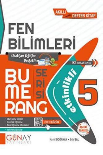 5. Sınıf Bumerang Etkinlikli Fen Bilimleri