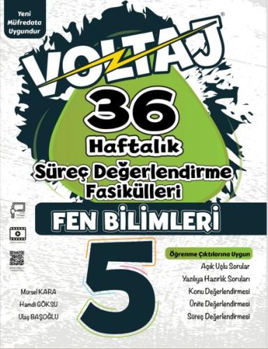 5. Sınıf Fen Bilimleri 36 Hafta Süreç Değerlendirme Fasikülleri