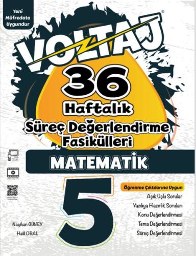 5.Sınıf Matematik Voltaj 36 Hafta Süreç Değerlendirme Fasikülleri