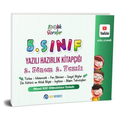 5. Sınıf Yazılı Hazırlık Kitapçığı  2. Dönem 2. Yazılı
