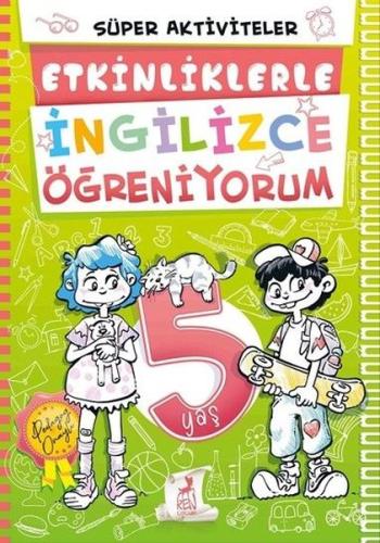 5 Yaş Etkinliklerle İngilizce Öğreniyorum - Süper Aktiviteler | Kitap 