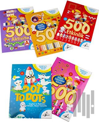 500 Okul Öncesi Aktiviteli Boyama 5