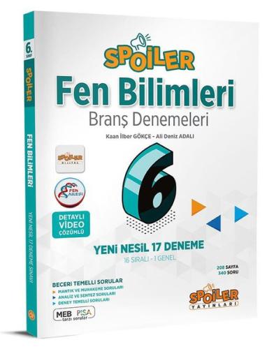 6.Sınıf Fen Bilimleri Branş Denemeleri