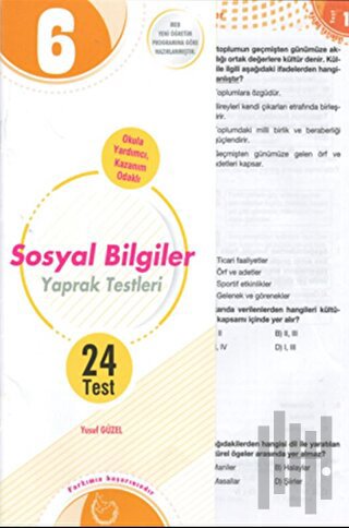 6. Sınıf Sosyal Bilgiler Yaprak Testleri | Kitap Ambarı