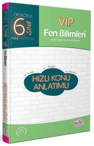 6.Sınıf VIP Fen Bilimleri Hızlı Konu Anlatımlı