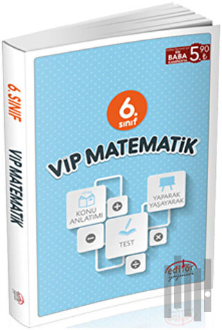 6. Sınıf VIP Matematik Konu Anlatımlı | Kitap Ambarı