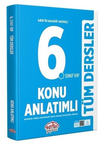 6.Sınıf VIP Tüm Dersler Konu Anlatımlı | Kitap Ambarı