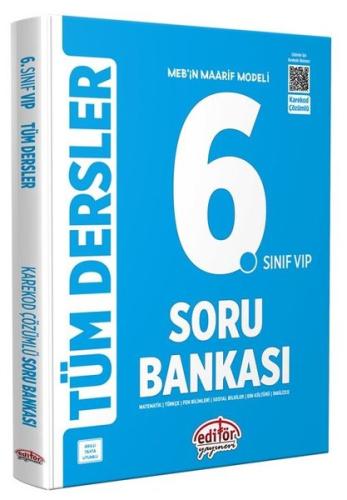 6.Sınıf VIP Tüm Dersler Soru Bankası | Kitap Ambarı