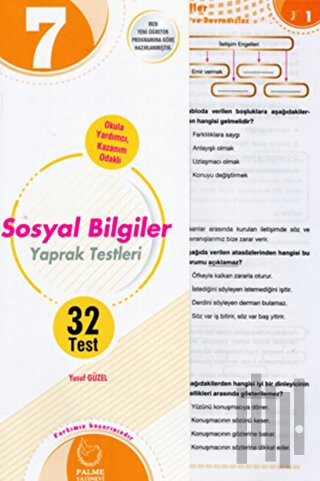 7. Sınıf Sosyal Bilgiler Yaprak Testleri