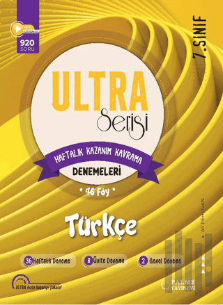 7. Sınıf Ultra Serisi Türkçe Denemeleri 46 Föy