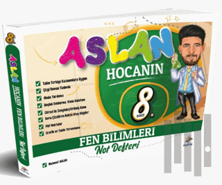 8. Sınıf Fen Bilimleri Aslan Hocanın Not Defteri