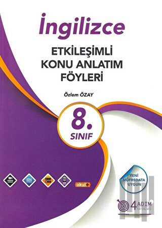 8. Sınıf İngilizce Etkileşimli Konu Anlatım Föyleri