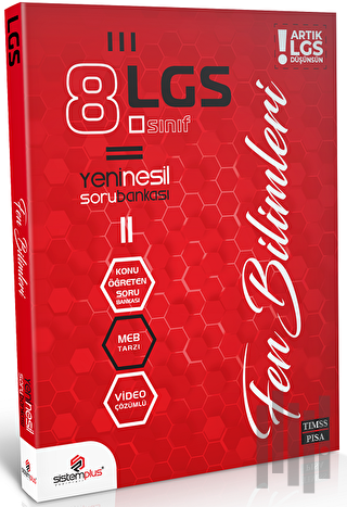 8. Sınıf LGS Fen Bilimleri Video Konu Anlatım ve Çözümlü Soru Bankası 