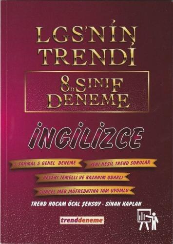 8. Sınıf LGS İngilizce LGSnin Trendi 10 Deneme