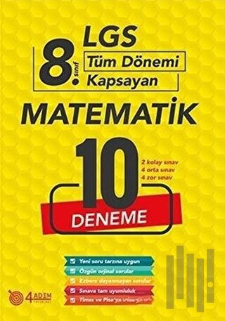 8. Sınıf LGS Matematik 10 Deneme