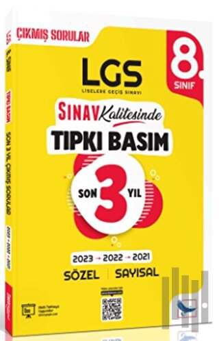 8. Sınıf LGS Son 3 Yıl Tıpkı Basım Çıkmış Sorular ve Çözümleri