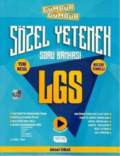 8.Sınıf LGS Sözel Yetenek Gümbür Gümbür Soru Bankası | Kitap Ambarı
