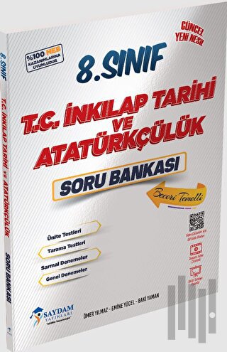 8. Sınıf LGS T.C. İnkılap Tarihi ve Atatürkçülük Soru Bankası | Kitap 