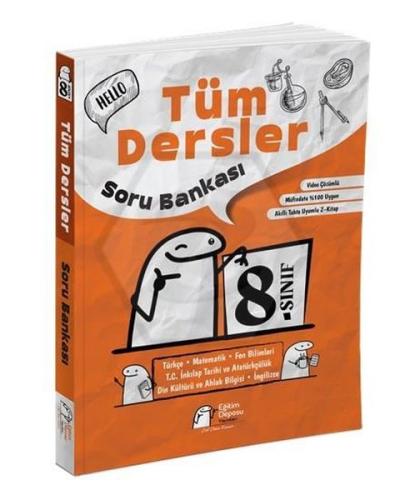 8.Sınıf Tüm Dersler Soru Bankası Eğitim Deposu Yayınları