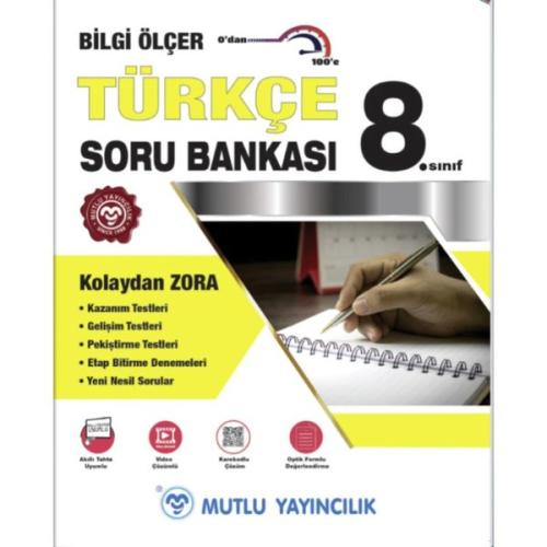 8. Sınıf Türkçe Bilgi Ölçer Soru Bankası