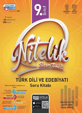 9. Sınıf Beceri Temelli Türk Dili ve Edebiyatı Soru Kitabı