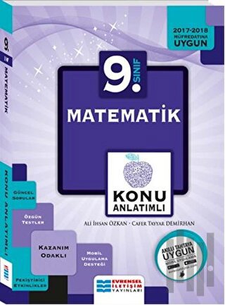 9. Sınıf Matematik 1-2 Konu Anlatımlı (2 Kitap Takım)
