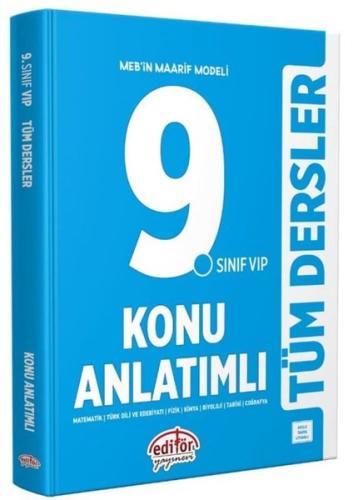 9. Sınıf VIP Tüm Dersler Konu Anlatımlı | Kitap Ambarı