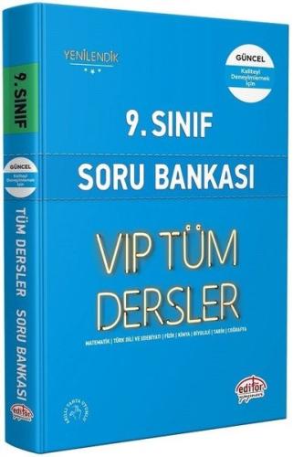 9.Sınıf VIP Tüm Dersler Soru Bankası - Mavi Kitap