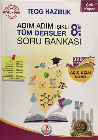 Adım Adım Işıklı 8. Sınıf Tüm Dersler Soru Bankası