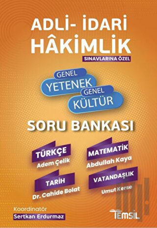 Adli- İdari Hakimlik Genel Yetenek - Genel Kültür Soru Bankası