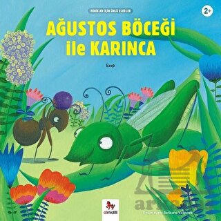 Ağustos Böceği ile Karınca - Minikler İçin Ünlü Eserler | Kitap Ambarı