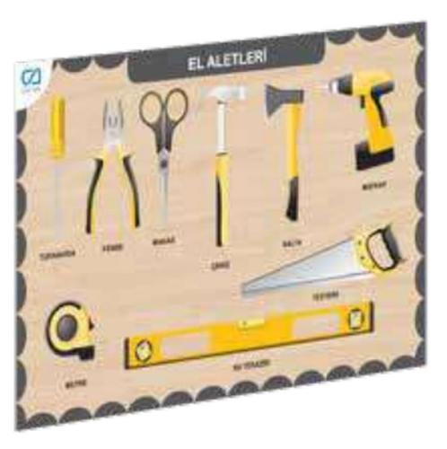 Ahşap El Aletleri Eğitici Set