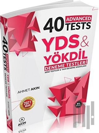 Akın Dil YDS YÖKDİL 40 Advanced Tests | Kitap Ambarı
