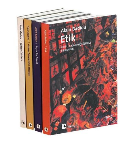 Alain Badiou Seti - 4 Kitap Takım - Hediyeli