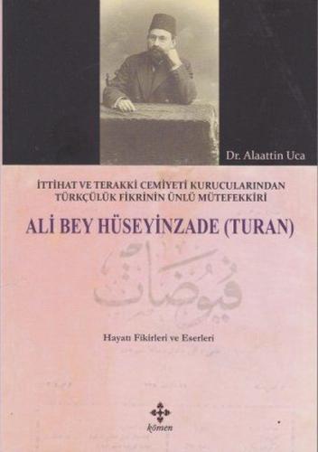 Ali Bey Hüseyinzade (Turan) | Kitap Ambarı