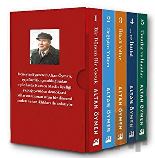 Altan Öymen Anılı Kitaplar Dizisi 5 Kitap Takım