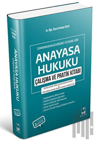 Anayasa Hukuku Çalışma ve Pratik Kitabı | Kitap Ambarı