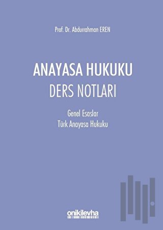 Anayasa Hukuku Ders Notları