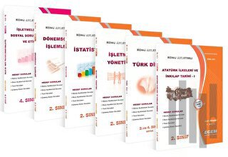 AÖF 2. Sınıf İşletme Güz Dönemi 3. Yarıyıl Tüm Dersler Konu Anlatımlı Soru Bankası (211)