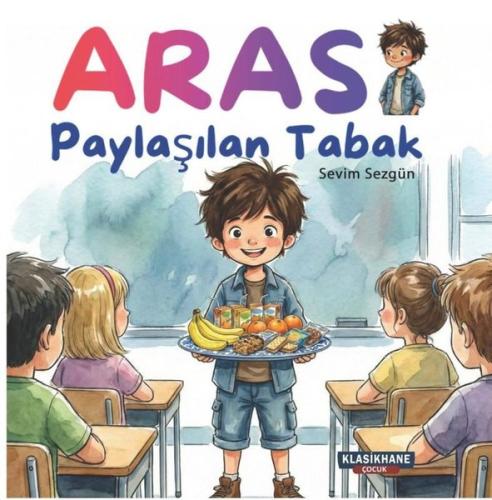 Aras Paylaşılan Tabak Renkli Resimli 3 - 9 Yaş | Kitap Ambarı