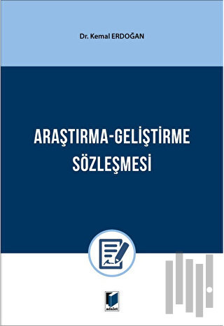 Araştırma - Geliştirme Sözleşmesi