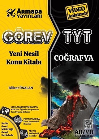 Armada Görev YKS TYT Coğrafya Konu Kitabı Yeni Nesil