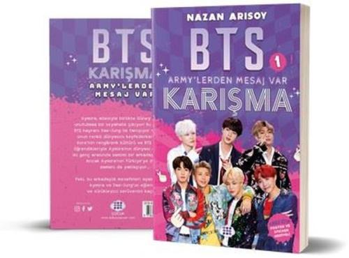 Army'lerden Mesaj Var - BTS Cilt 1 - Kokulu Kitap - Poster ve Sticker Hediyeli
