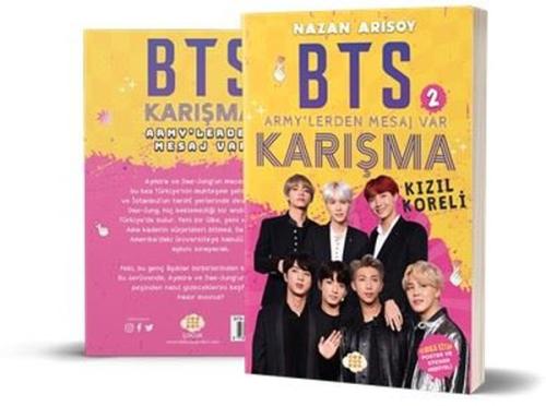 Army'lerden Mesaj Var BTS Cilt 2 - Karışma - Kızıl Koreli - Kokulu Kitap - Poster ve Sticker Hediyeli