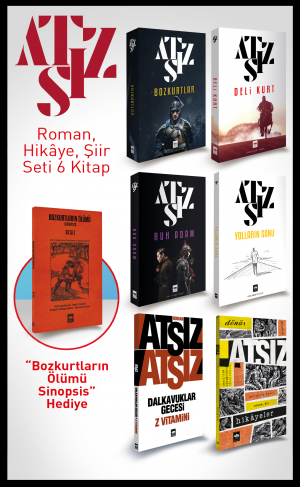 Atsız Edebi Eserler Seti 6 Kitap | Kitap Ambarı