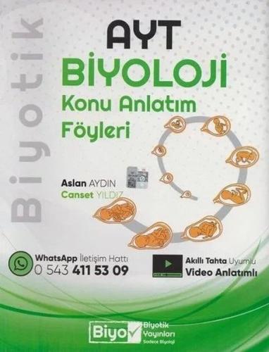 AYT Biyoloji Konu Anlatım Föyü | Kitap Ambarı